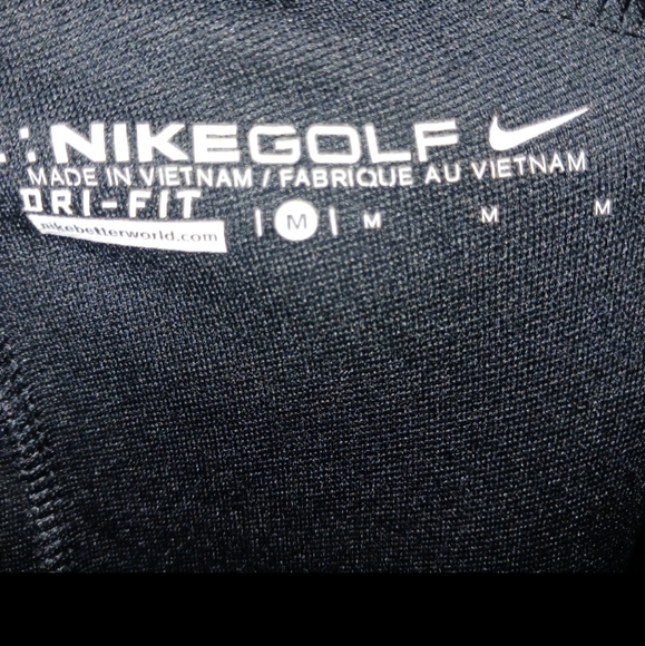 Nike Golf drift Black and White Women'sNike Black and White Quarter-Zip Pullover - Picture 3 of 5
